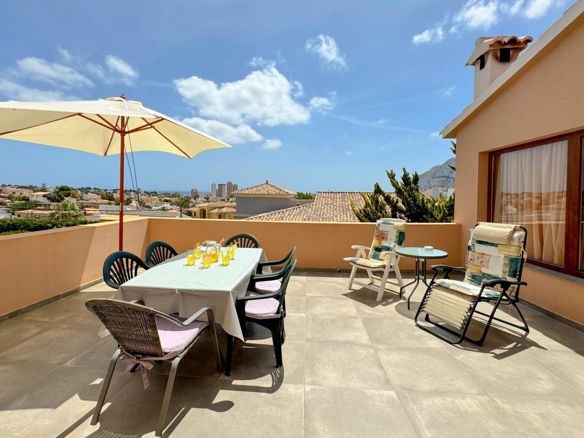 La Amistad Apartamento En Chalet Con Piscina Compartida Calpe Eksteriør bilde