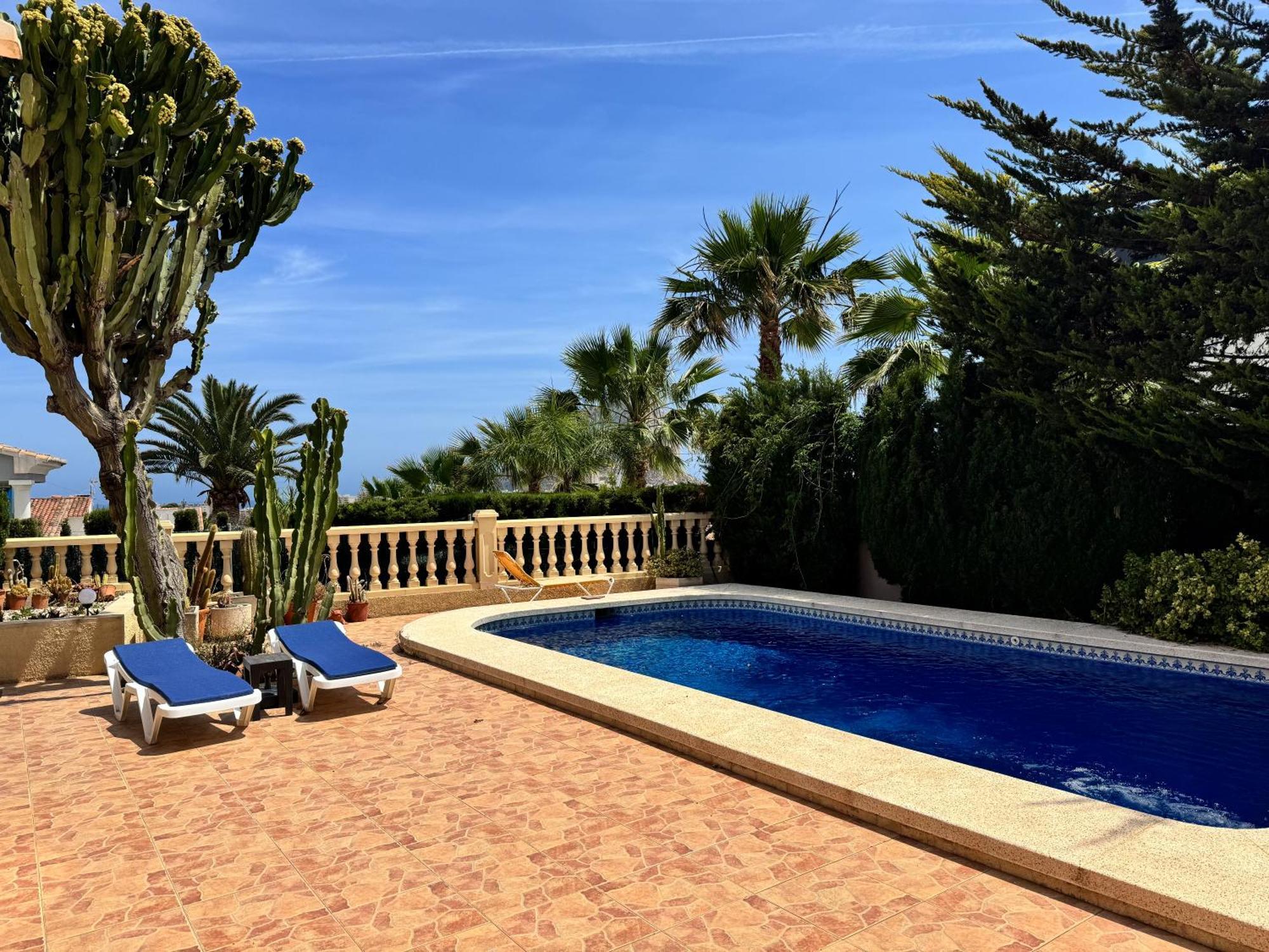 La Amistad Apartamento En Chalet Con Piscina Compartida Calpe Eksteriør bilde